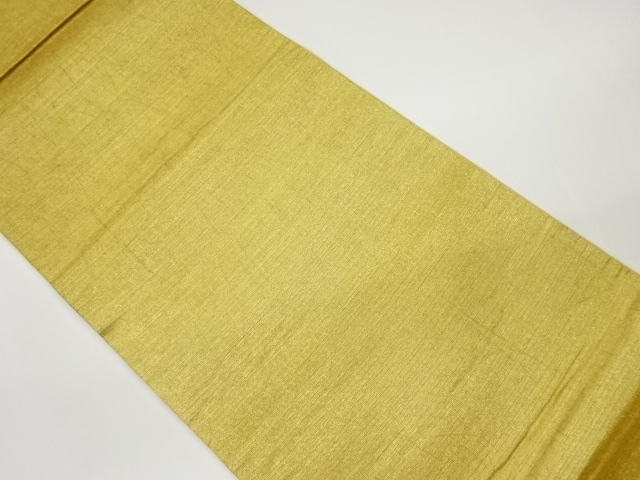 抽象格子模様織出し全通袋帯